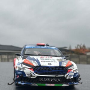 Model auta rally Škoda Fabia Rally2, Rally WM, Barum Rally, 2023, #10