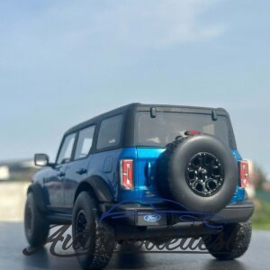 Model auta Ford Bronco, 4-door, 1st Edition, blue, 2021