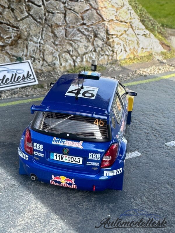 Model auta rally Škoda Fabia S2000 #46 Rallye Norway 2009, No.46 Rallye Norway, Sandell - Axelsson