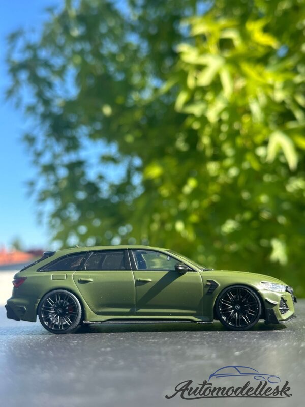 Model auta Audi RS6-R OLIVE SILK OLIVE