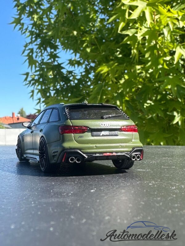 Model auta Audi RS6-R OLIVE SILK OLIVE