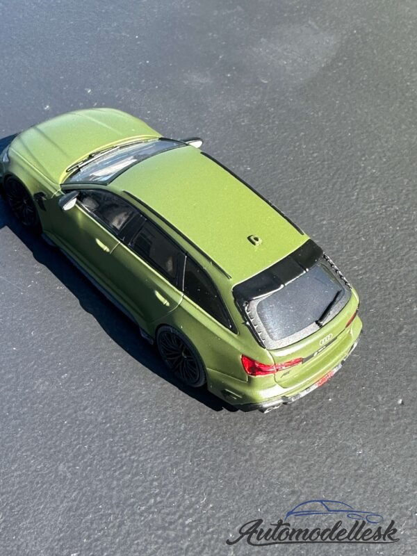 Model auta Audi RS6-R OLIVE SILK OLIVE