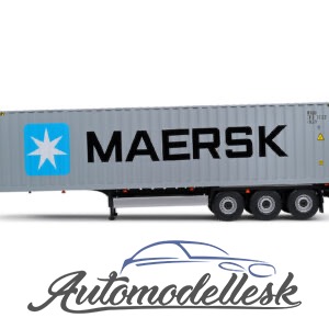 CONTAINER TRAILER MAERSK. Mierka 1:24.