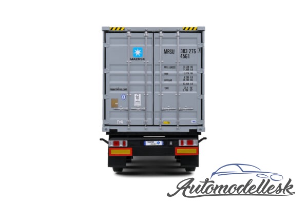 CONTAINER TRAILER MAERSK. Mierka 1:24.