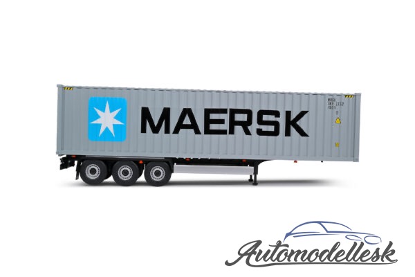 CONTAINER TRAILER MAERSK. Mierka 1:24.
