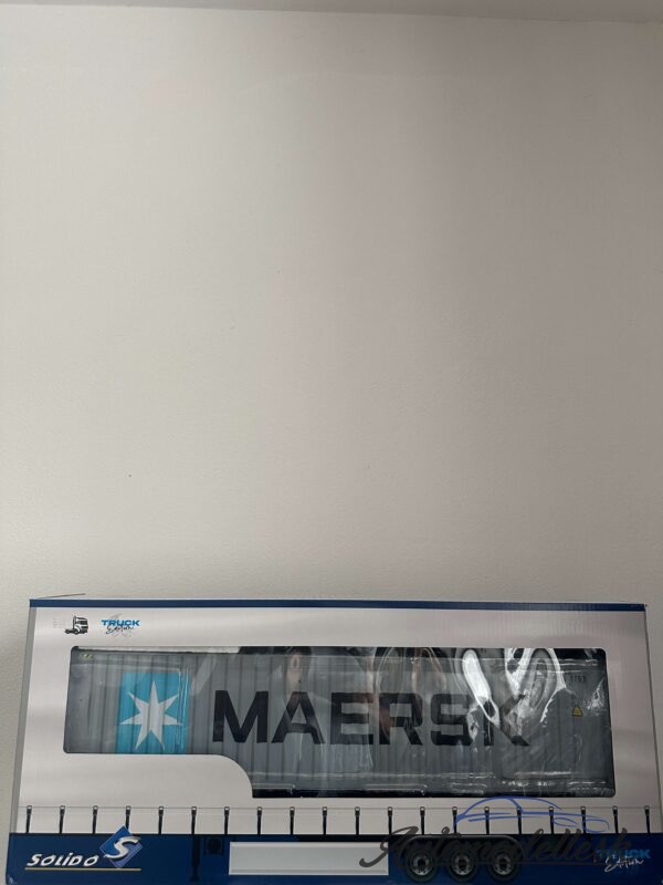 CONTAINER TRAILER MAERSK. Mierka 1:24.