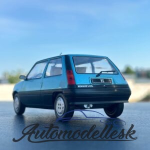 Model auta Renault 5 GTL, svetlo modrá, 1985.