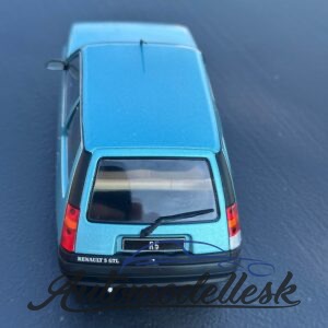 Model auta Renault 5 GTL, svetlo modrá, 1985.