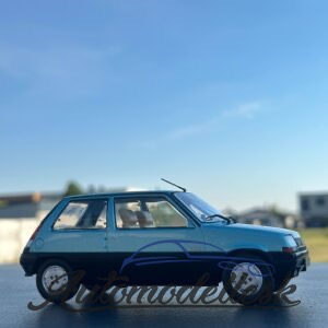 Model auta Renault 5 GTL, svetlo modrá, 1985.