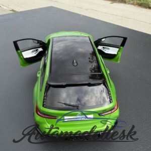 Model auta BMW M3 TOURING WITH PERFORMANCE PARTS GREEN METALLIC 2024