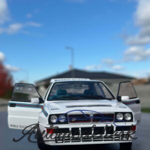 Model auta LANCIA DELTA HF INTEGRALE EVO 1 MARTINI 6 WHITE, 1992