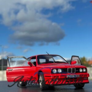 Model auta BMW E30 M3 HENNA, RED 1986