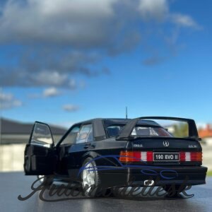 Model auta MERCEDES-BENZ 190 (W201) EVO II BLACK 1990