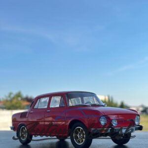 Model auta Škoda 100, červená, 1969