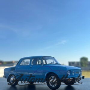 Model auta Škoda 110 LS, svetlo modrá, 1969.