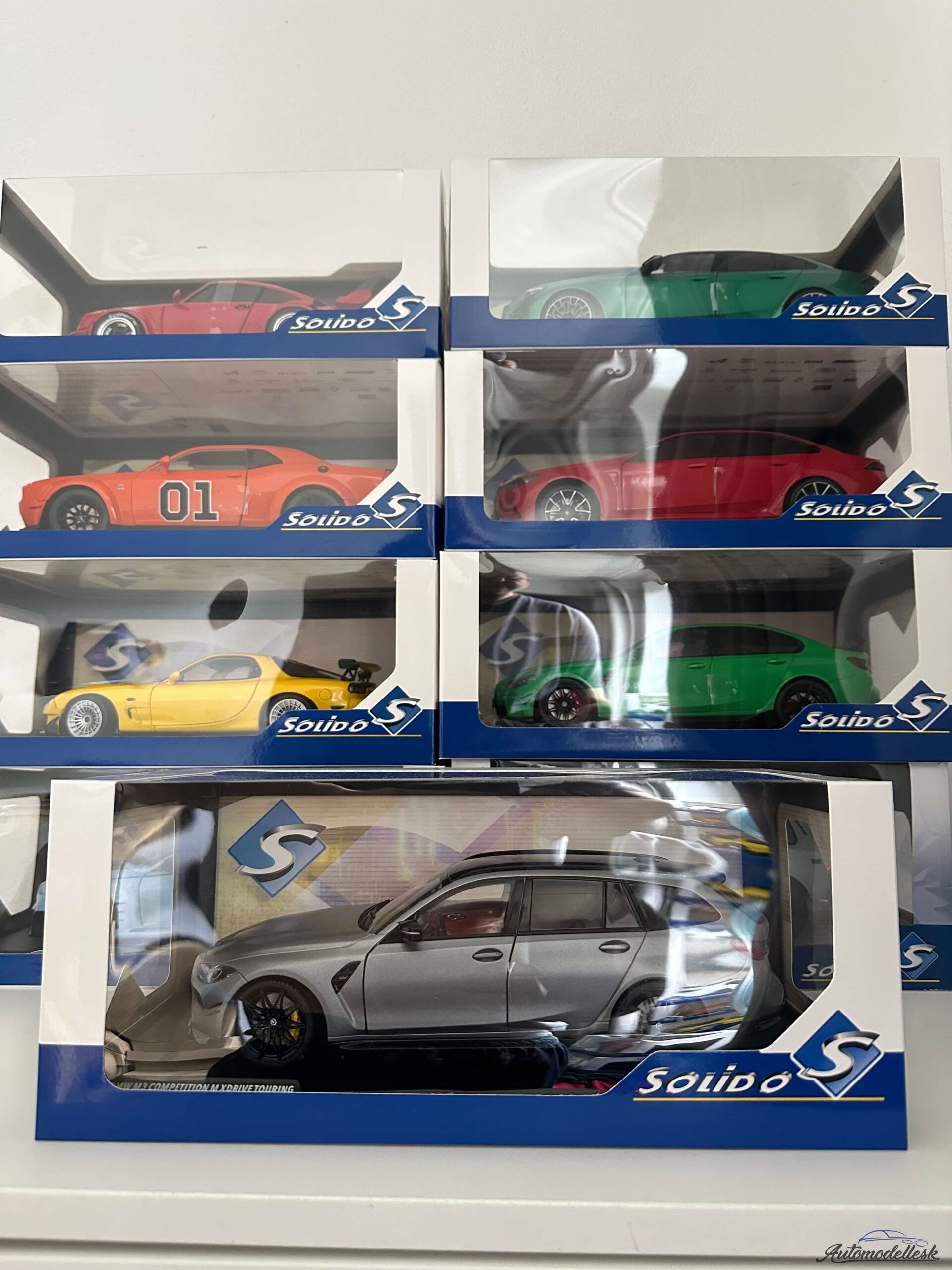 Model auta BMW M3 (G81) TOURING WITH PERFORMANCE PARTS FROZEN PURE GREY MET Model auta BMW M3 (G81) TOURING WITH PERFORMANCE PARTS FROZEN PURE GREY MET