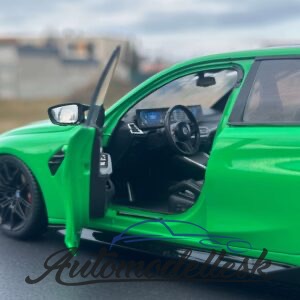 Model auta BMW M3 PERFORMANCE PARTS SIGNAL GREEN UNI 2024