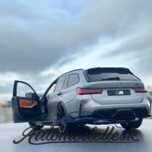 Model auta BMW M3 (G81) TOURING WITH PERFORMANCE PARTS FROZEN PURE GREY MET