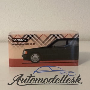 Model auta Mercedes 190 E 2.3-16, čierna modrá