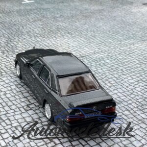 Model auta Mercedes 190 E 2.3-16, čierna modrá