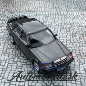Model auta Mercedes 190 E 2.3-16, čierna modrá