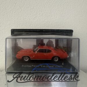 Model auta Pontiac GTO *The Judge*, červená, 1969