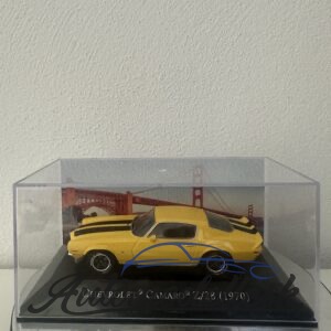 Model auta Chevrolet Camaro Z/28, žltá/čierna, 1970