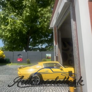 Model auta Chevrolet Camaro Z/28, žltá/čierna, 1970