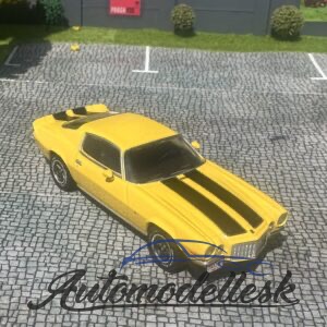 Model auta Chevrolet Camaro Z/28, žltá/čierna, 1970