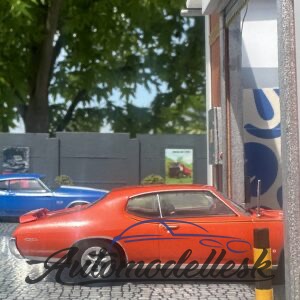 Model auta Pontiac GTO *The Judge*, červená, 1969