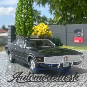 Model auta Dodge Charger Coupe, čierna, 1972.