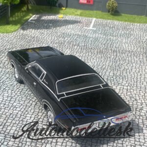 Model auta Dodge Charger Coupe, čierna, 1972.
