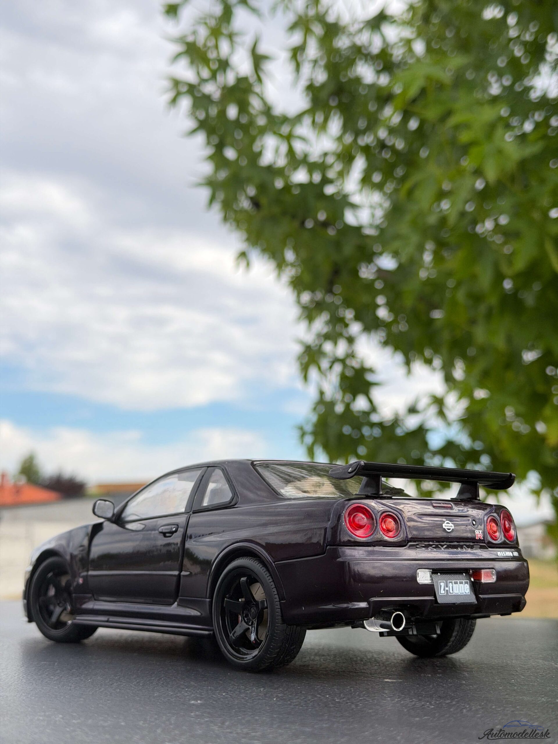 Model auta NISSAN SKYLINE GT-R (R34) Z-TUNE MIDNIGHT PURPLE 1999 Model auta NISSAN SKYLINE GT-R (R34) Z-TUNE MIDNIGHT PURPLE 1999