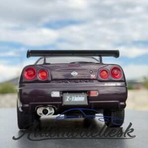 Model auta NISSAN SKYLINE GT-R (R34) Z-TUNE MIDNIGHT PURPLE 1999