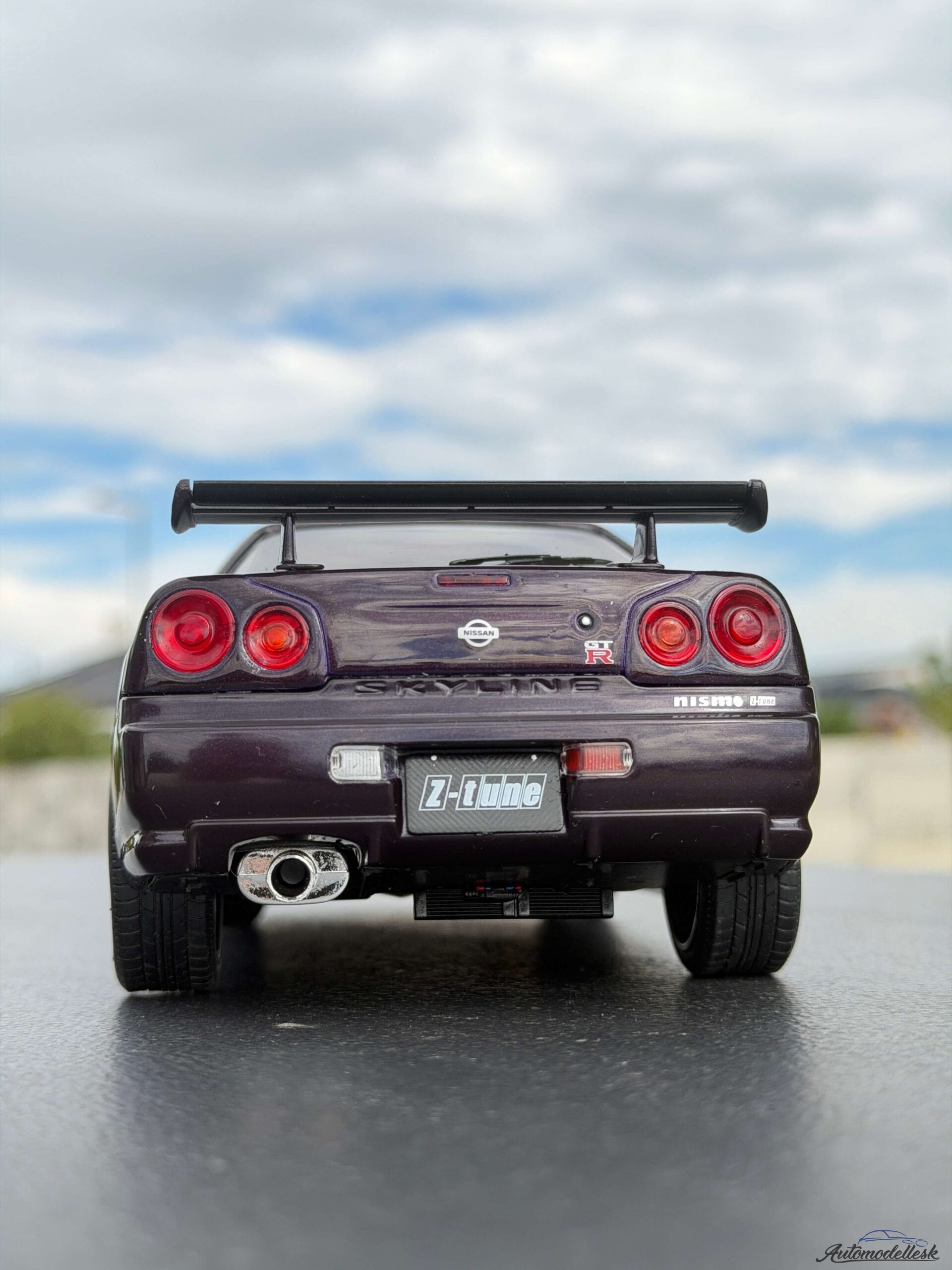 Model auta NISSAN SKYLINE GT-R (R34) Z-TUNE MIDNIGHT PURPLE 1999 Model auta NISSAN SKYLINE GT-R (R34) Z-TUNE MIDNIGHT PURPLE 1999