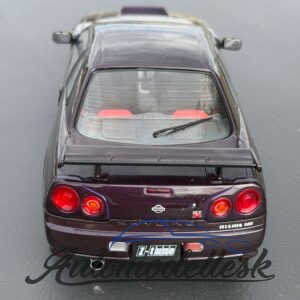 Model auta NISSAN SKYLINE GT-R (R34) Z-TUNE MIDNIGHT PURPLE 1999