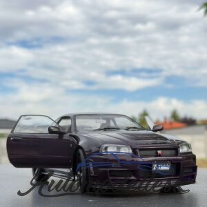 Model auta NISSAN SKYLINE GT-R (R34) Z-TUNE MIDNIGHT PURPLE 1999