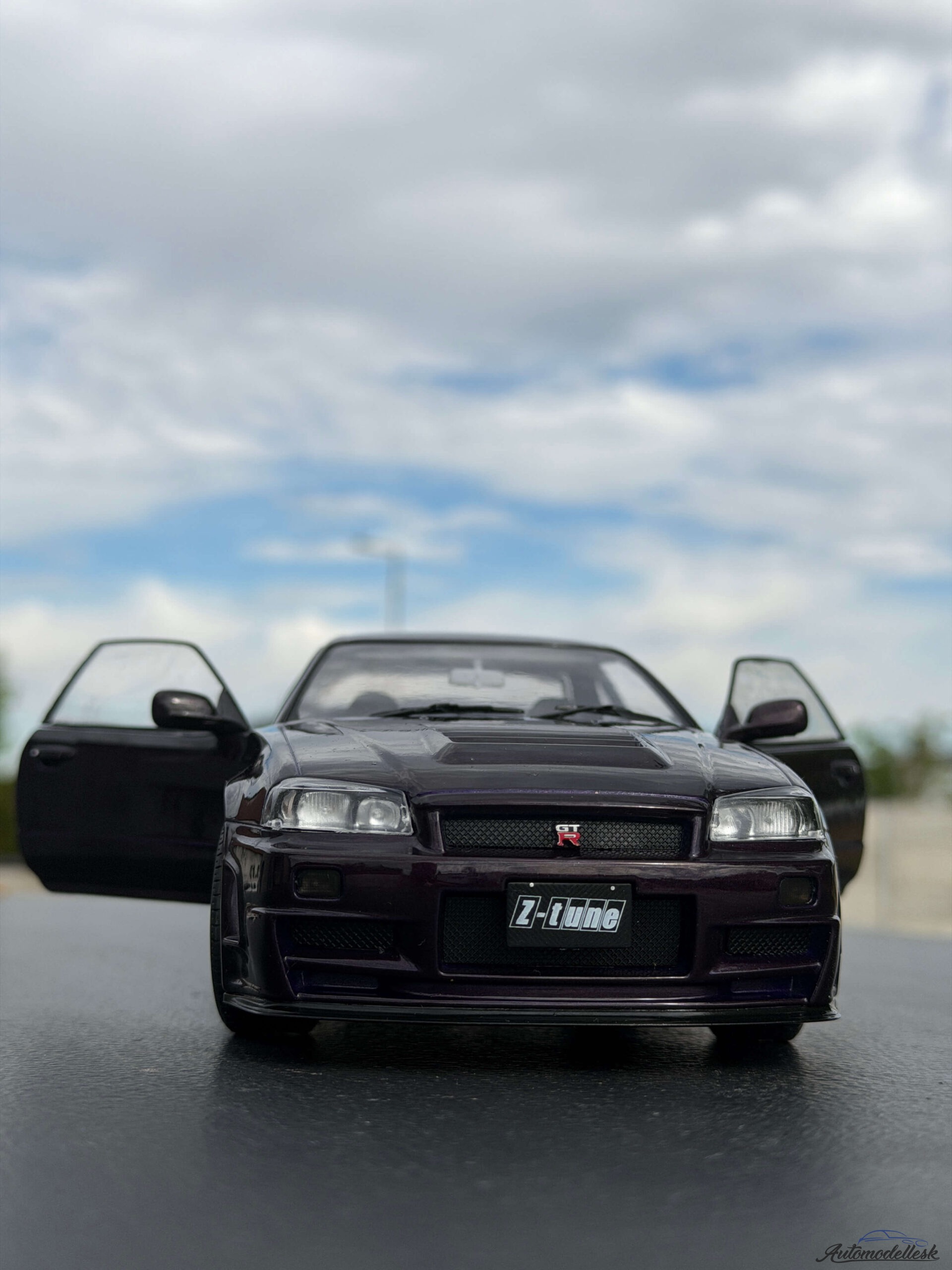 Model auta NISSAN SKYLINE GT-R (R34) Z-TUNE MIDNIGHT PURPLE 1999 Model auta NISSAN SKYLINE GT-R (R34) Z-TUNE MIDNIGHT PURPLE 1999