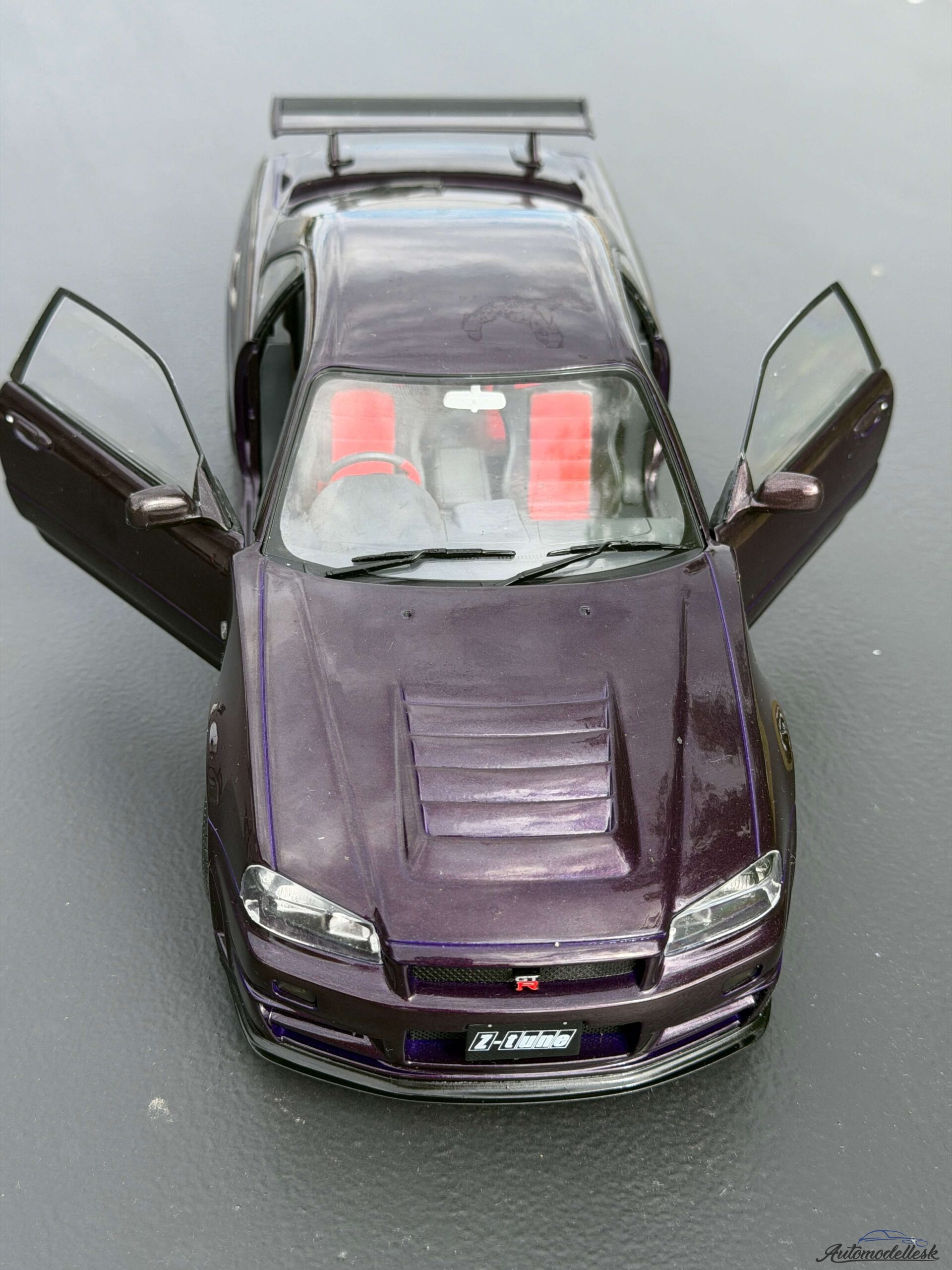 Model auta NISSAN SKYLINE GT-R (R34) Z-TUNE MIDNIGHT PURPLE 1999 Model auta NISSAN SKYLINE GT-R (R34) Z-TUNE MIDNIGHT PURPLE 1999
