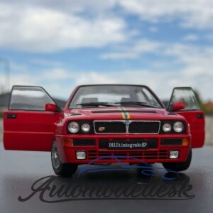 Model auta LANCIA DELTA HF INTEGRALE EDIZIONE FINALE RED 1995