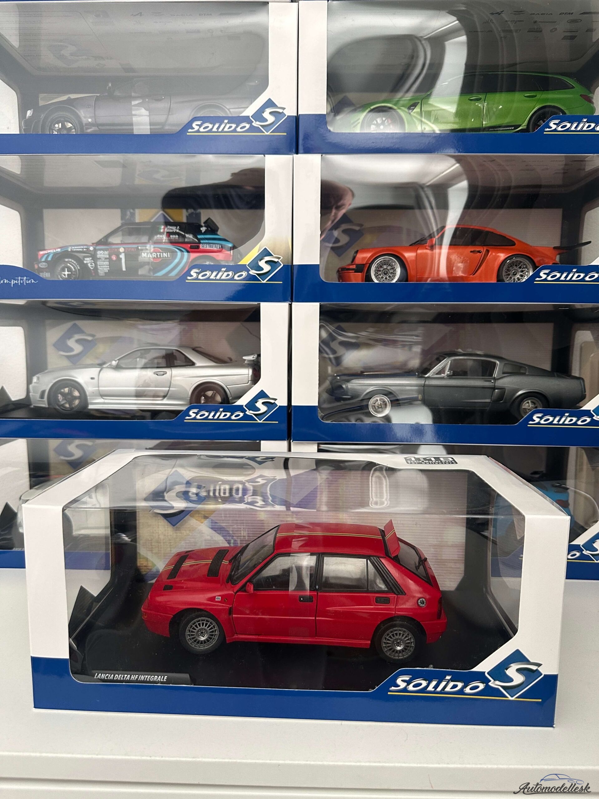 Model auta LANCIA DELTA HF INTEGRALE EDIZIONE FINALE RED 1995 Model auta LANCIA DELTA HF INTEGRALE EDIZIONE FINALE RED 1995