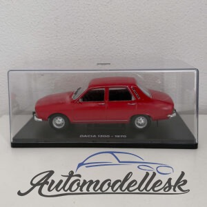Model auta Dacia 1300, červená, 1970